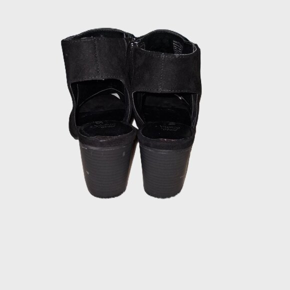 Sonoma Vitalize Honoria Black Zip Booties | OrthoLite Cushioned | Women’s 7.5 - Picture 6 of 9